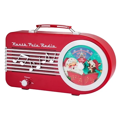 Vintage North Pole Radio
