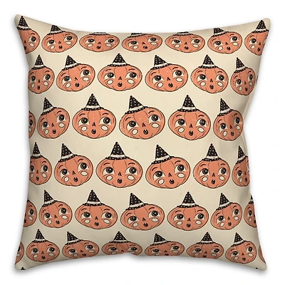 Pumpkin Pattern Pillow