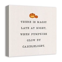 Magic At Night Canvas Art Print