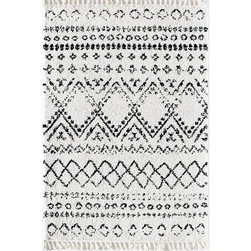 Whisper White Moon Area Rug, 8x10