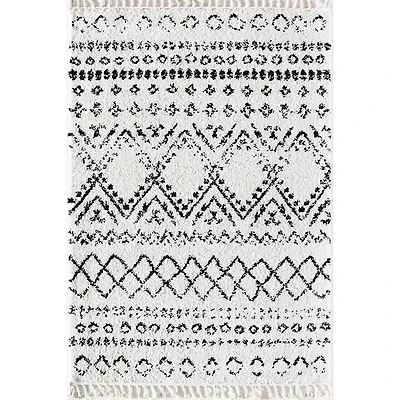Whisper White Moon Area Rug, 8x10