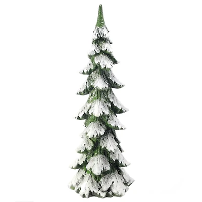 Evergreen Christmas Tree with Frosted Snow, 20 in.