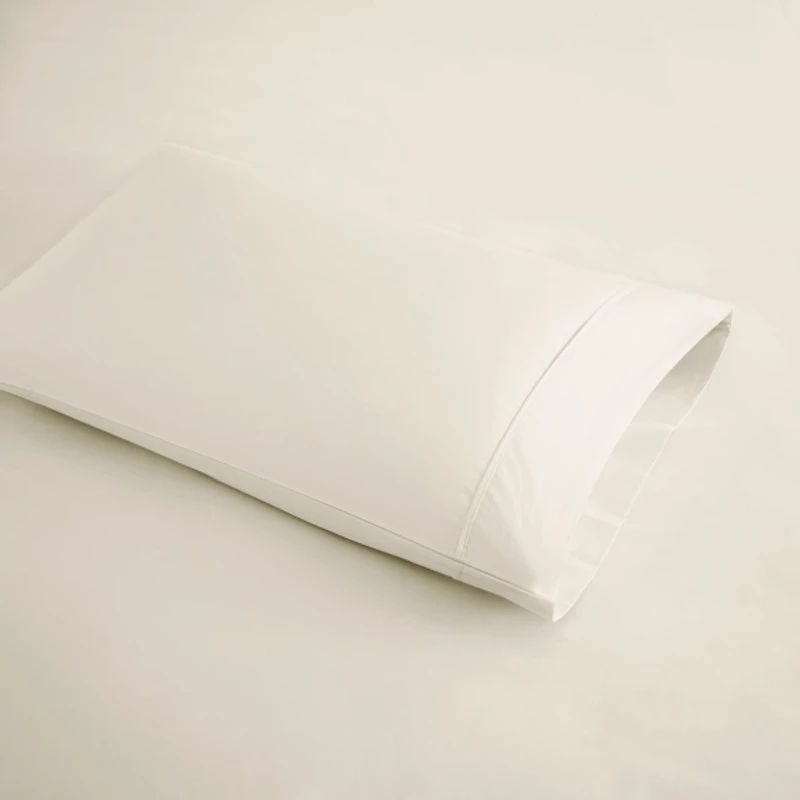Cream Rich Cooling Cotton Queen Sheet Set