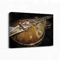 Electric Guitar Canvas Art Print
