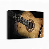 Acoustic Guitar Canvas Art Print