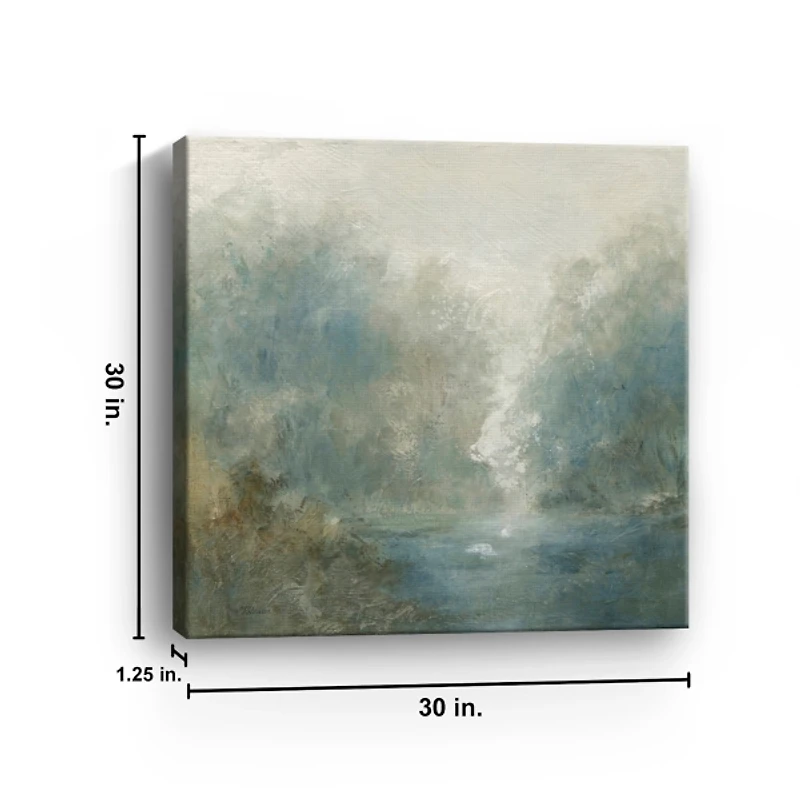 Quiet Mist Canvas Art Print
