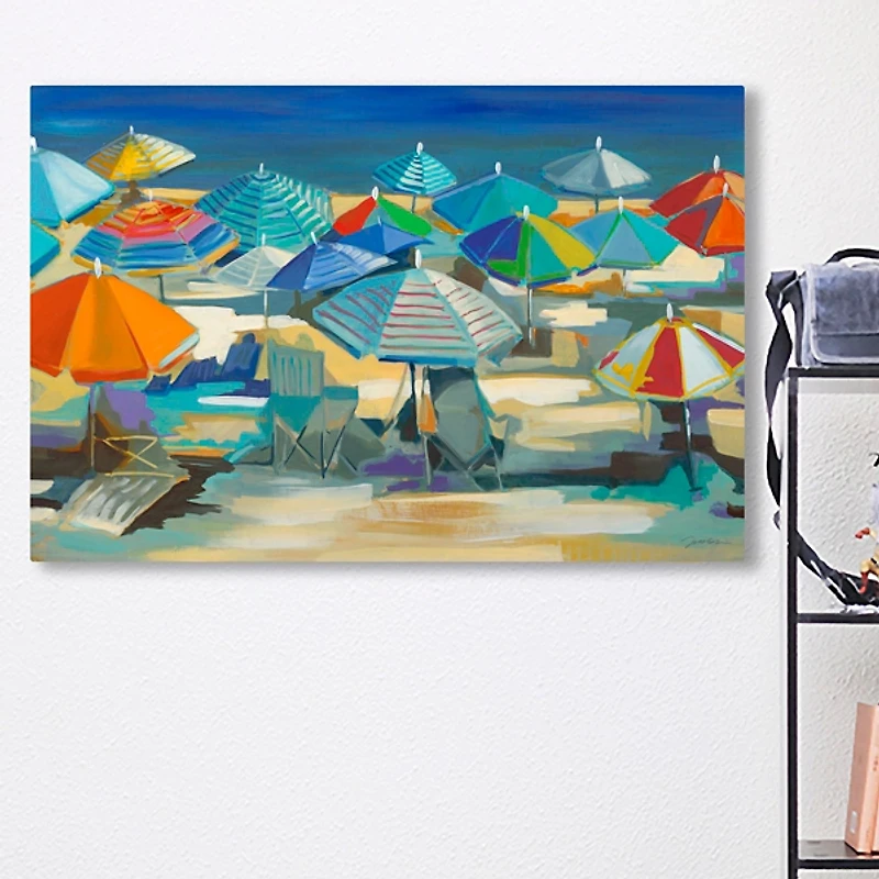 Beach Blanket Bingo Canvas Art Print