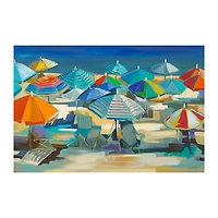 Beach Blanket Bingo Canvas Art Print
