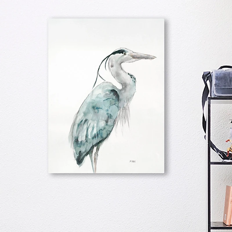 Blue Heron I Canvas Art Print