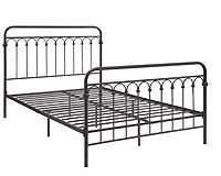Oil Rubbed Bronze Metal Platform Full Bed