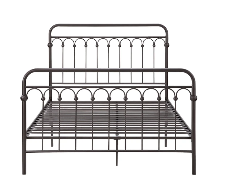 Oil Rubbed Bronze Metal Platform Full Bed