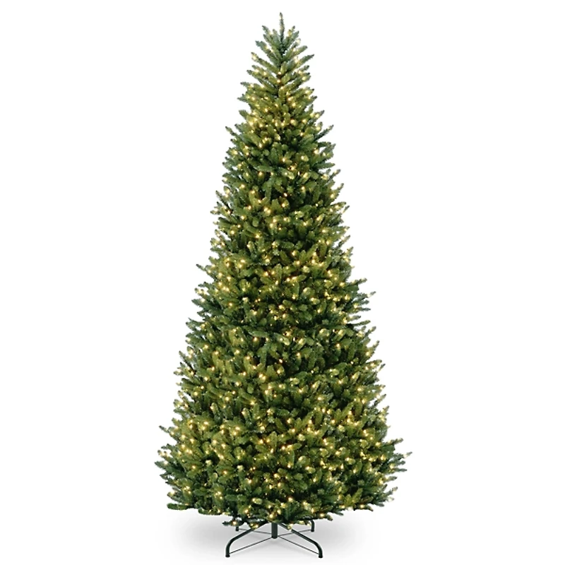 10 ft. Pre-Lit Natural Fraser Fir Christmas Tree