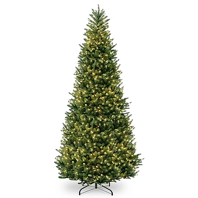 10 ft. Pre-Lit Natural Fraser Fir Christmas Tree