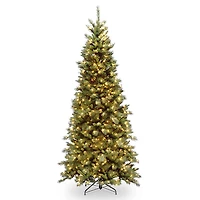 6.5 ft. Pre-Lit Tiffany Fir Slim Christmas Tree