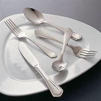 Lincoln Scroll Silver 20-pc. Flatware Set