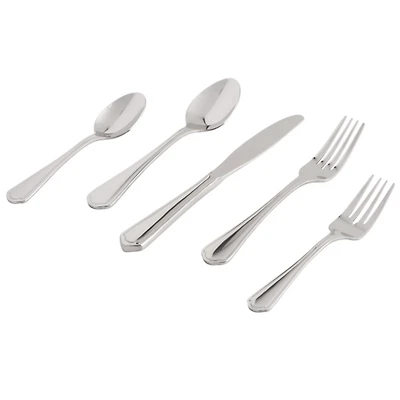 Lincoln Scroll Silver 20-pc. Flatware Set