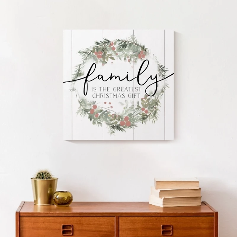 The Greatest Christmas Gift Canvas Art Print