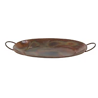Hammered Copper 3-pc. Iridescent Tray Set