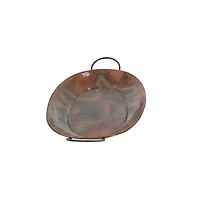 Hammered Copper 3-pc. Iridescent Tray Set
