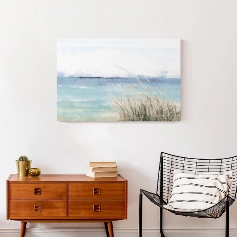 Seagrass Coast Canvas Art Print