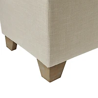 Neutral Split Seat Jackson Storage Bench