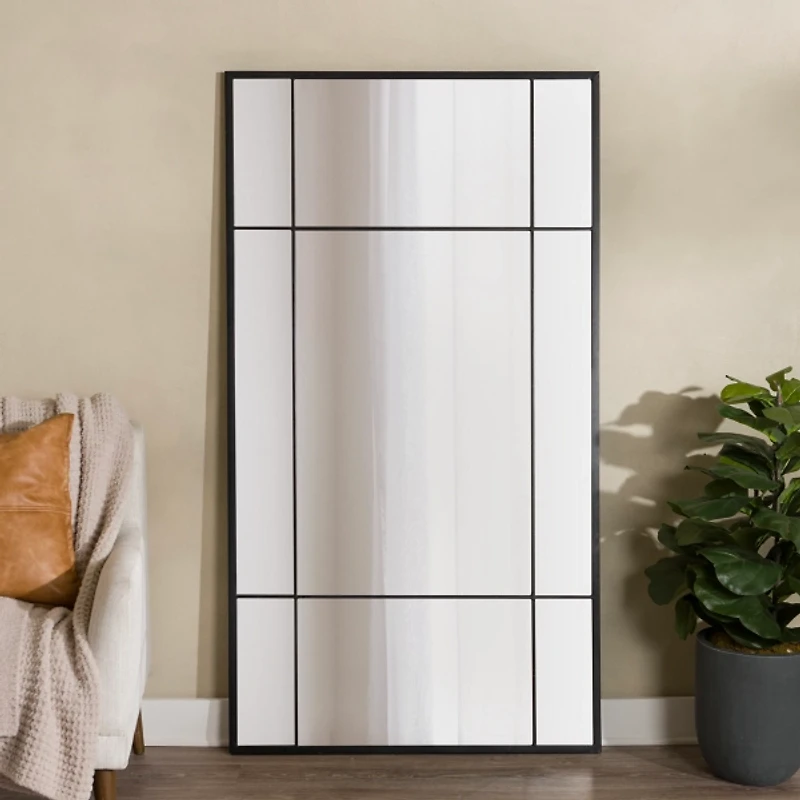 Metal Paned Camden Leaner Mirror