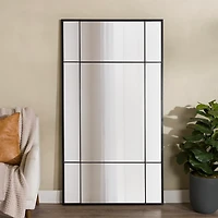 Metal Paned Camden Leaner Mirror