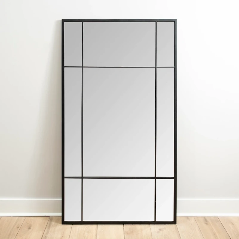 Metal Paned Camden Leaner Mirror