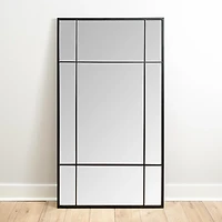 Metal Paned Camden Leaner Mirror