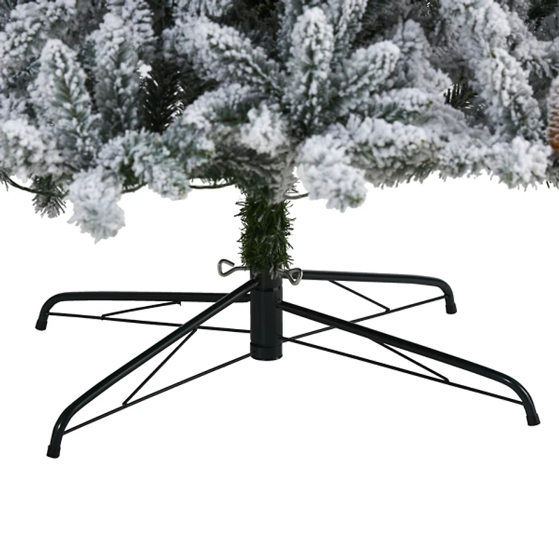 9 ft. Pre-Lit Pine Cone Covered Christmas Tree