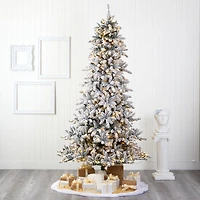 9 ft. Pre-Lit Pine Cone Covered Christmas Tree