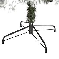 7 ft. Flocked Lit West Virginia Fir Christmas Tree