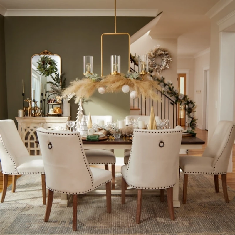 Julia Cream Upholstered Dining Chair