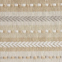 Natural Tonal Stripe Placemats, Set of 6