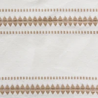 Stone Zig Zag Dobby Stripe Runner