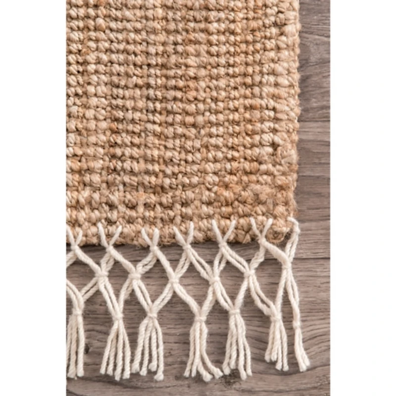 Natural Handwoven Area Rug, 10x14