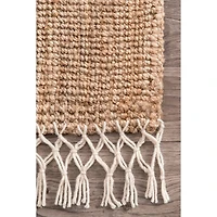 Natural Handwoven Area Rug, 10x14