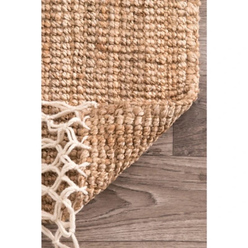 Natural Handwoven Area Rug, 10x14