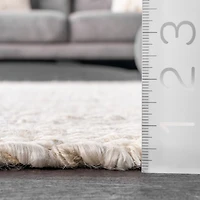 Ivory Hand Woven Jute Area Rug, 9x12