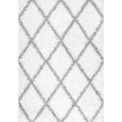 Shaggy Diamond Area Rug, 9x12