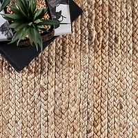 Natural Hand Woven Rigo Jute Area Rug, 9x12