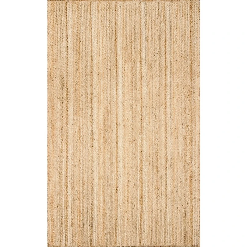 Natural Hand Woven Rigo Jute Area Rug, 9x12