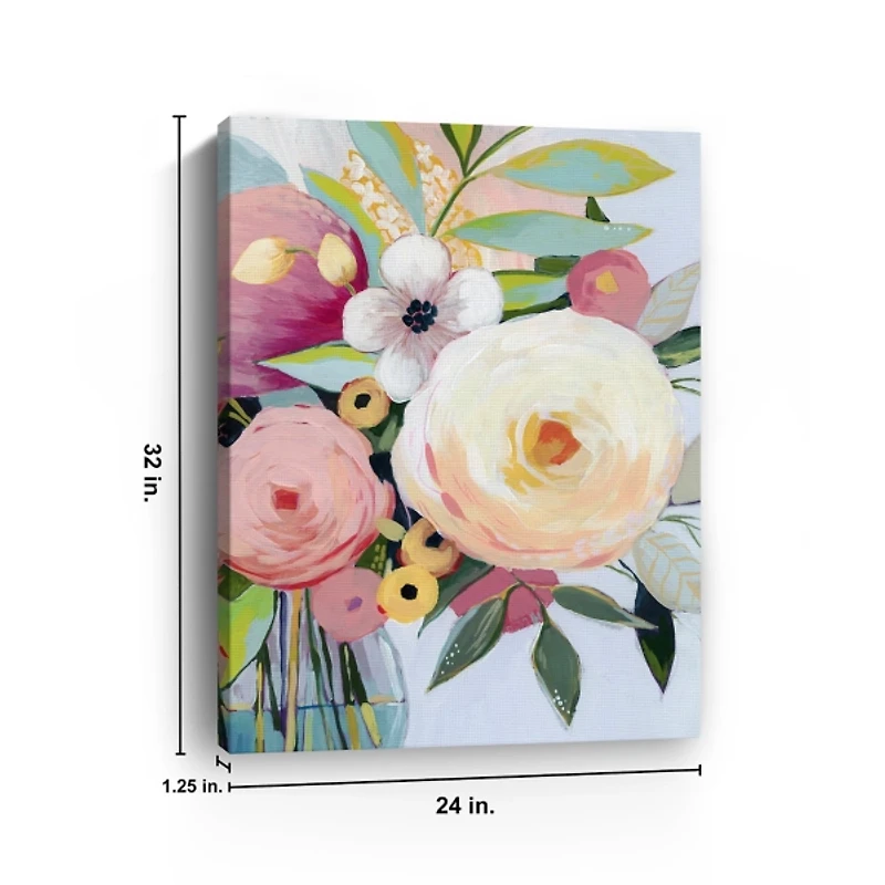 Georgia Bouquet II Canvas Art Print, 24x32 in.