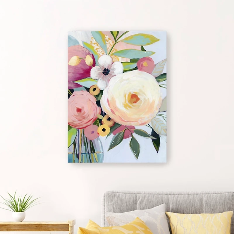 Georgia Bouquet II Canvas Art Print, 24x32 in.