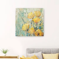 Floral Expression II Giclee Canvas Art Print