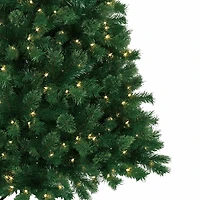 7.5 ft. Pre-Lit Dark Pine Christmas Tree