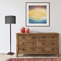 Ellis Walnut Wood Floor Lamp