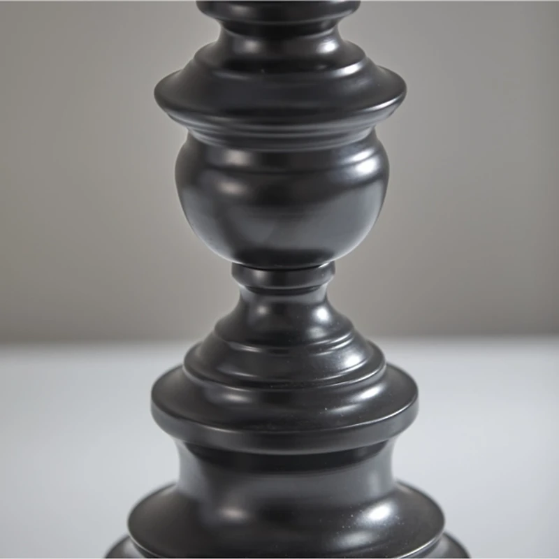 Black Lucas 3-pc. Table and Floor Lamp Set