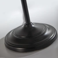 Black Lucas 3-pc. Table and Floor Lamp Set