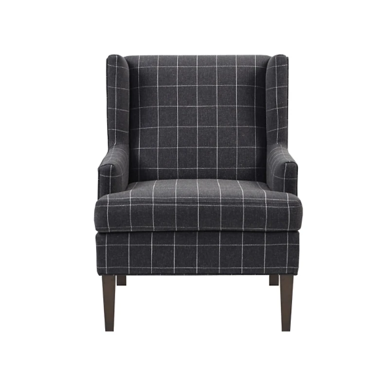 Charcoal Decker Martha Stewart Accent Chair